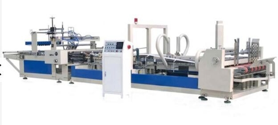 Folder Gearbox Carton Gluer Machine Automatic Or Semi Auto 2800mm