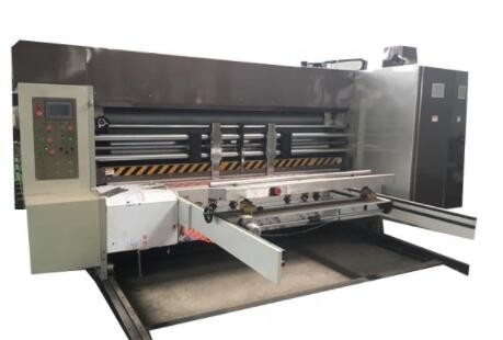 Economic Three Color 18mm Printer Slotter Die Cutter Machine Corrugated Carton Box